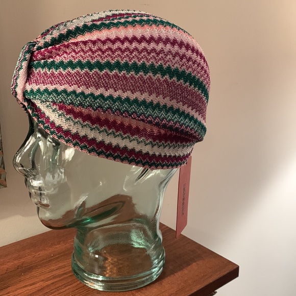 MISSONI Chevron-Striped Knotted Turban - Picture 4 of 5